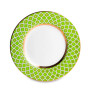 Knochenporzellan-Tasse mit Untertasse Form Idylle Dekor Lime-1